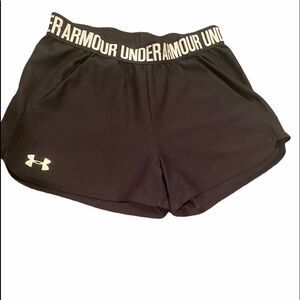 Under Armour Black Short W/Pockets Small Running